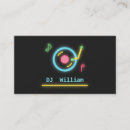 Suche nach musik und tanz visitenkarten Turntable