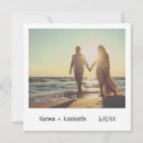 Recherche de unique fiançailles invitations Noir et blanc