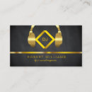 Suche nach headphones visitenkarten Music