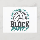 Recherche de volleyball cartes postales Drôle