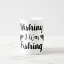 Recherche de pêche drôle tasses Typographie