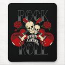 Suche nach schädel und rosen mousepads Rot