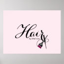 Suche nach haar stylist poster Elegant