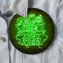 Recherche de vert de néon badges Halloween