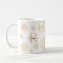 Recherche de jolis motifs tasses Flocons de neige