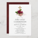 Recherche de vintage petite communion invitations Première communion sainte