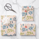 Recherche de les années 1950 papier cadeau Papier d'emballage de noël