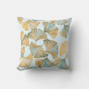 Recherche de gingko coussins Illustration