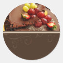 Recherche de gâteaux de mariage autocollants Chef