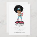 Recherche de afro girl invitations Noir
