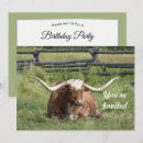 Recherche de longhorn invitations Vache