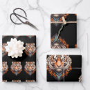 Recherche de anniversaire tigre papier cadeau Noir