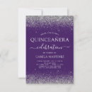 Recherche de purple quinceanera invitations Daughter