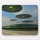 Recherche de soucoupe volante tapis souris Aliens