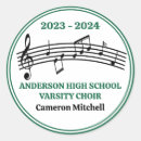 Recherche de musique classique autocollants Professeur de musique
