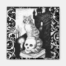 Recherche de dessin noir et blanc magnets Chaton