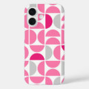 Recherche de milieux roses iphone coques Géométrique