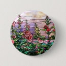 Recherche de verre coloré badges Fleurs