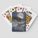 Recherche de clair lune de jeux de cartes Hiver