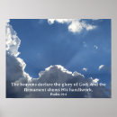 Suche nach himmel und wolken poster Bibel