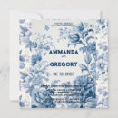 Recherche de french blue invitations Vintage