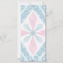 Recherche de motif diamant invitations Bleu