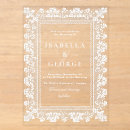Recherche de nappes invitations Classique