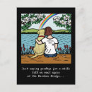 Suche nach regenbogenbrücke postkarten Engel