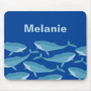 Recherche de baleines tapis souris Bleu