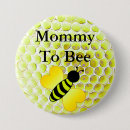 Recherche de baby shower jaune badges Mother to be