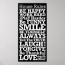 Suche nach house rules poster Familie