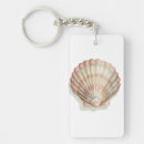 Recherche de plage de coquille porteclés Coquilles