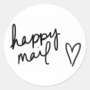 Recherche de courrier escargot autocollants Heureux
