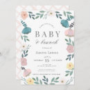 Recherche de brunch baby shower fille invitations Mother to be