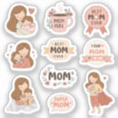 Recherche de super maman autocollants Famille