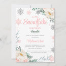 Recherche de hivernal invitations Flocons de neige