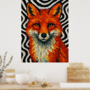 Suche nach roter fuchs poster Generativer inhalt