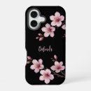 Recherche de fleurs de cerisier iphone coques Aquarelle