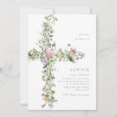 Recherche de christian baptême invitations Floral
