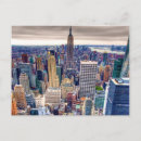 Recherche de gratte ciel new york cartes postales Empire state building
