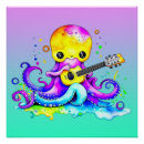 Recherche de guitares colorées posters Jouer de la guitare