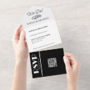 Recherche de anneaux mariage invitations Noir et blanc