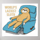 Suche nach funny sloth poster Cartoon