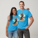 Suche nach schäferhund des cartoon tshirts Welpe