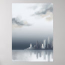 Suche nach stadt skyline poster Sonnenuntergang