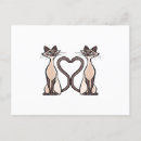 Recherche de de chat siamois cartes postales Siamese