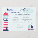Recherche de nautical 1ans anniversaire invitations Petit garçon