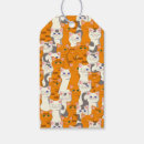 Recherche de chat étiquettes cadeau Motif