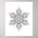 Recherche de flocon de neige abstrait art Cristal