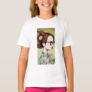 Suche nach brille mädchen tshirts Cartoon